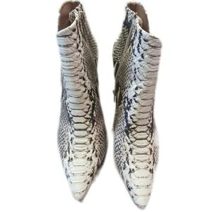 Steve Madden Snake Skin Animal Print Ankle Bootie Size 10